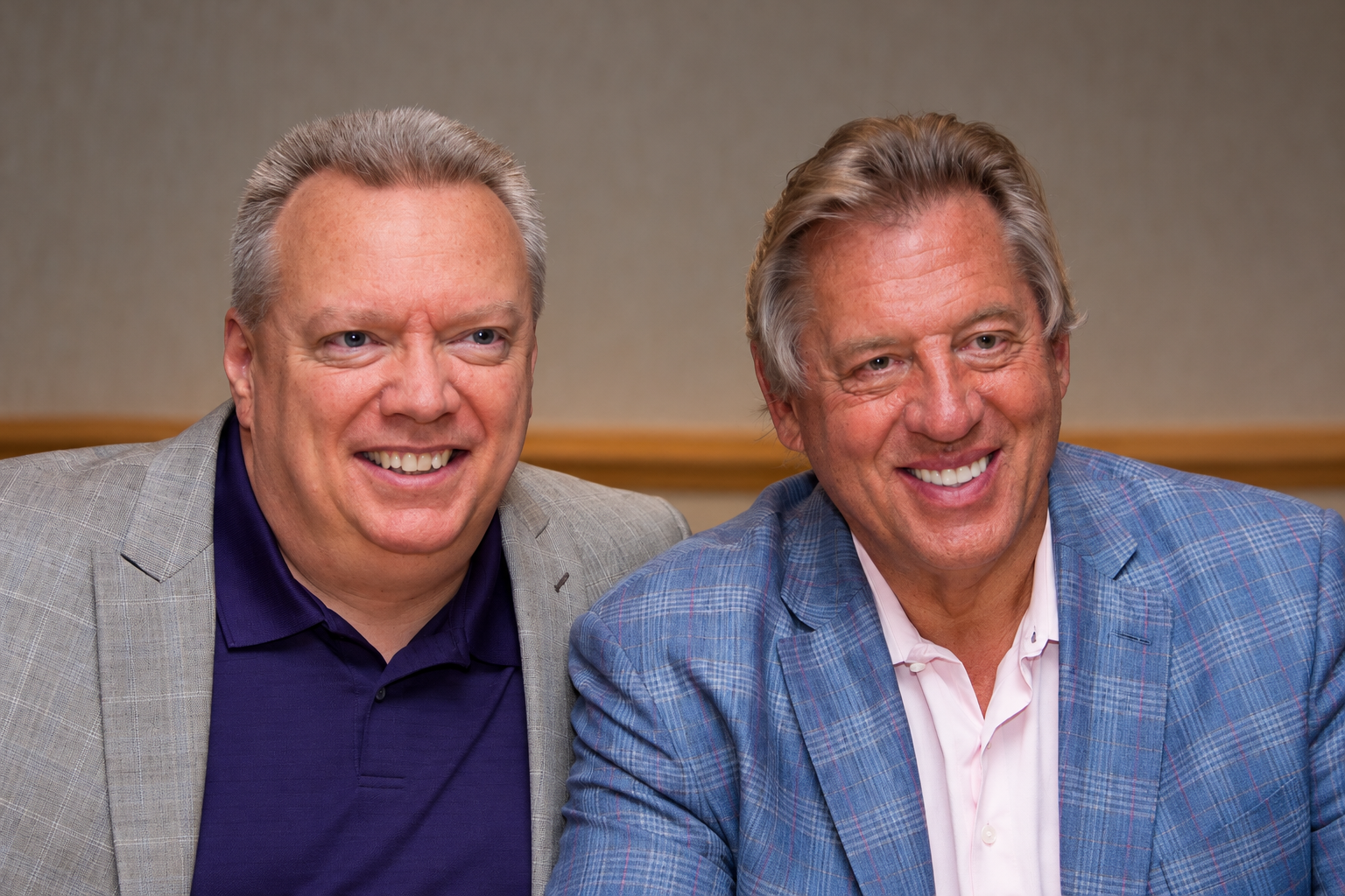 Randy Stroman with John C. Maxwell